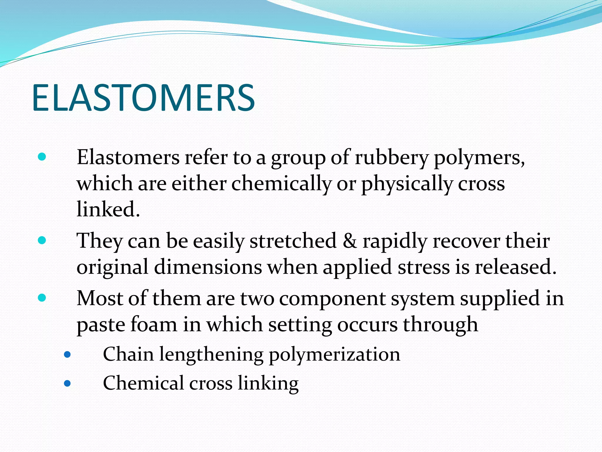 Elastomers PPTX