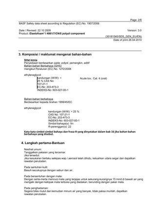 Elastotofoam i 4061 7-cn-0 malay | DOC