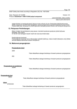 Elastotofoam i 4061 7-cn-0 malay | DOC
