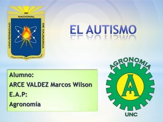 Alumno:
ARCE VALDEZ Marcos Wilson
E.A.P:
Agronomía
 