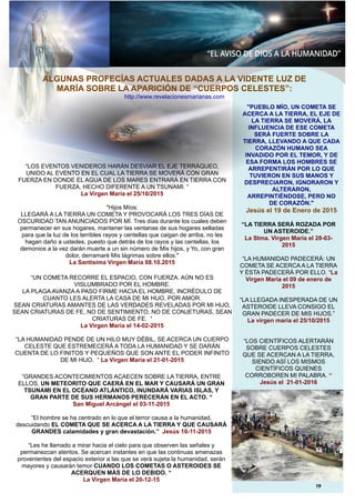 EL AVISO DE DIOS A LA HUMANIDAD | PDF