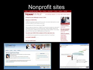 Nonprofit sites 