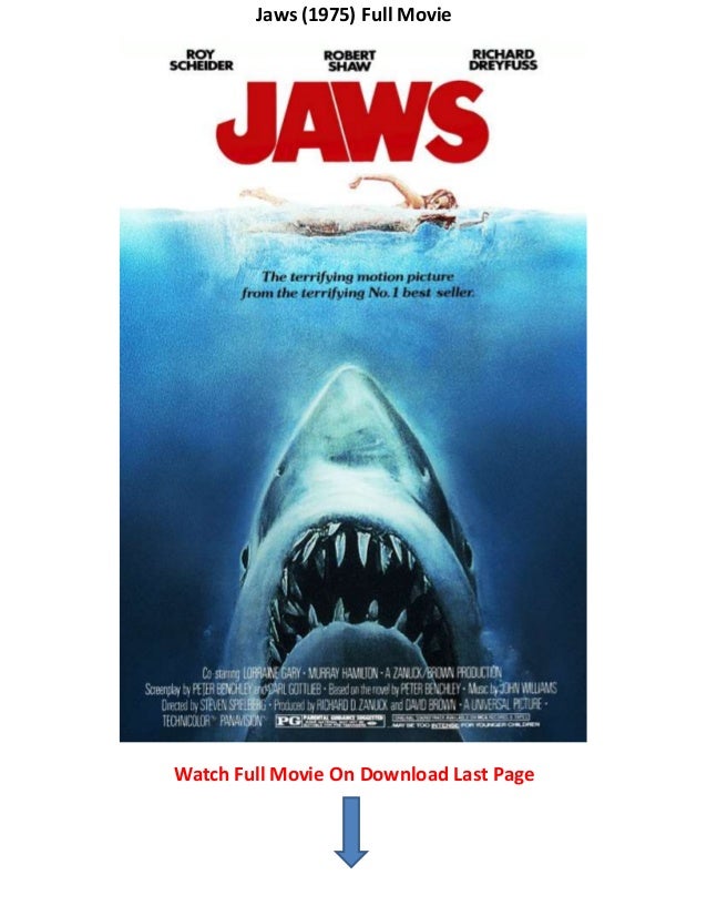 Jaws 1975 Free Online Movie Trailers No Sign Up Www Thousandmov