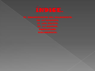 ÍNDICE.19. EQUIPAMIENTO DEL BALONCESTO.20. LA CANASTA.21. LAS FALTAS.22. LA CANCHA.CONCLUSIÓN.BIBLIOGRAFÍA.