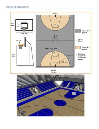 CANCHA DE BALONCESTO
 
