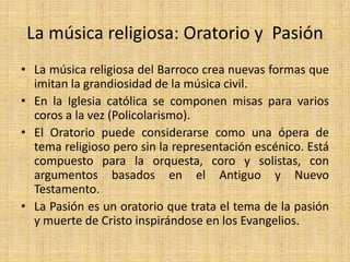 Partes cantadas: por el coro y por los solistas.