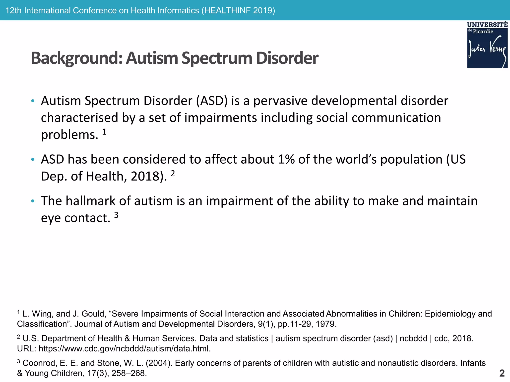 Learning to Predict Autism Spectrum Disorder Based on the Visual ...