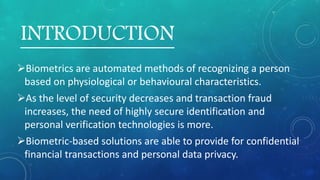 Biometrics | PPT