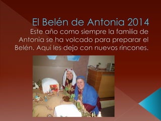 El Belén de Antonia 2014. Valsequillo de Gran Canaria