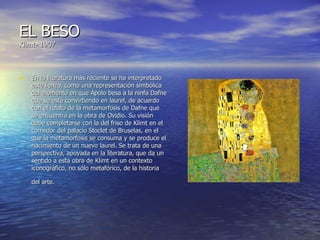 EL BESO Klimt- 1907 ,[object Object]