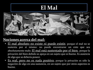 NaturalezaEtimológicamente, deriva del griego: “physis” como en latín: “natura”, hace referencia al “nacimiento” o a la “producción” de las cosas.Para Aristóteles, naturaleza es: “la sustancia que posee en sí misma el principio de movimiento” (Metafísica I, V, c.4, 1015ª).El concepto de naturaleza sugiere algo dinámico, implica un movimiento propio, un crecimiento.Los griegos entendían naturaleza desdelos términos:Physis (phyé): Crecimiento.