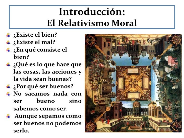 El bien y el mal