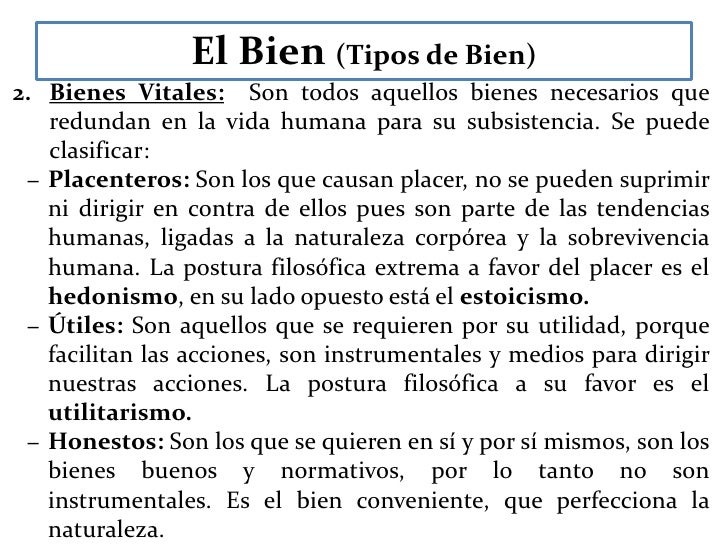 El bien y el mal