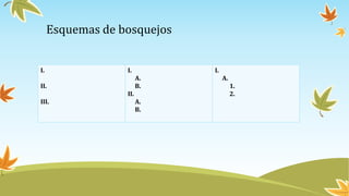 El bosquejo | PDF