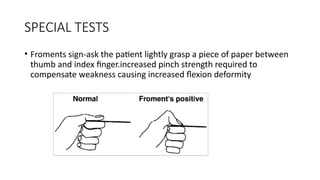 ELBOW AND WRIST JOINT CLINICAL EXAMINATION AND PATHOLOGY.pptx
