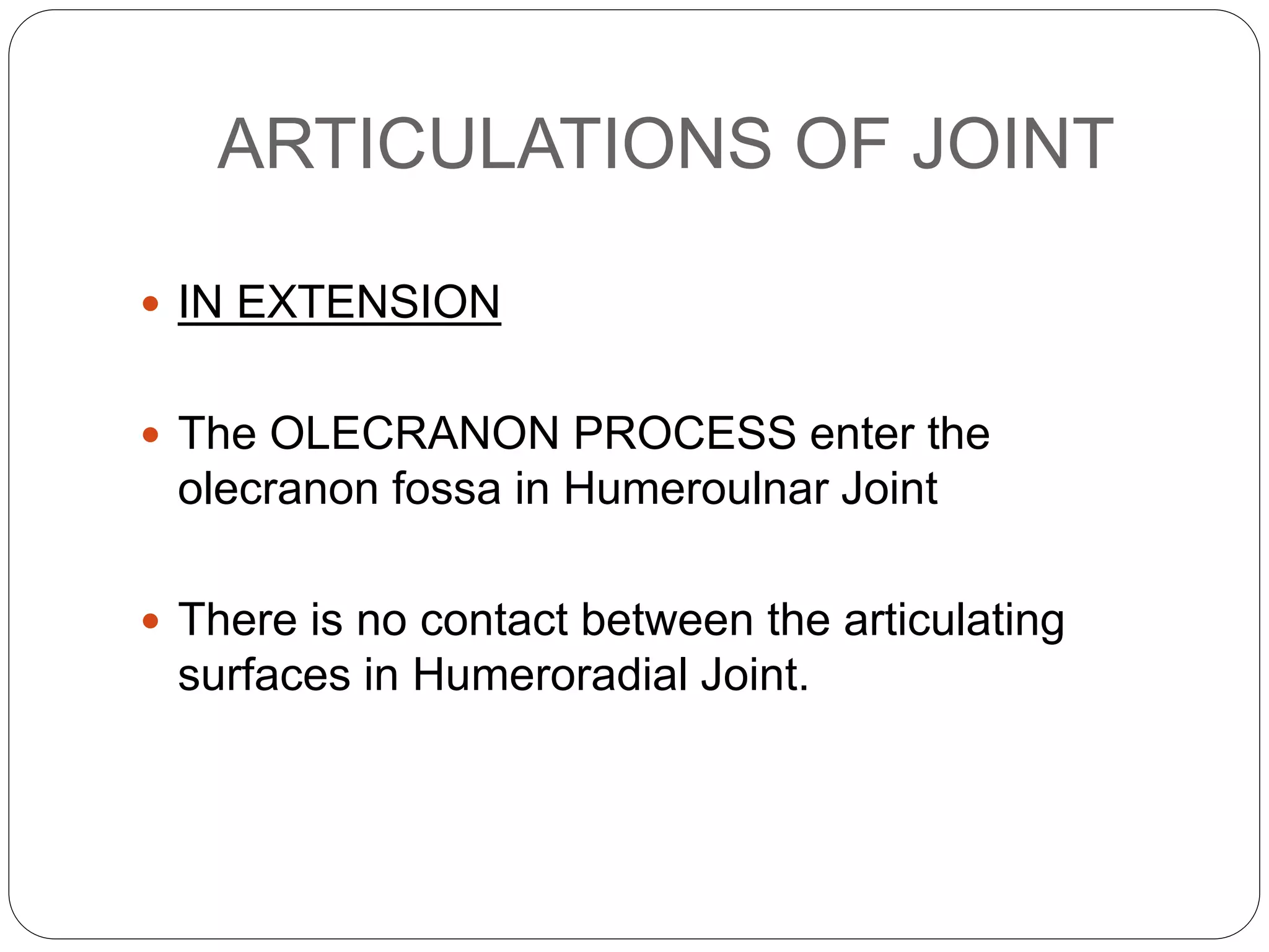 Elbow Complex .ppt