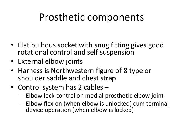 Elbow disarticulation