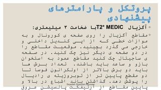 ◦
‫آگزیال‬
T2* MEDIC
‫ضخامت‬ ‫با‬
۳
‫میلیمتری‬
:
◦
‫به‬ ‫و‬ ‫بورونال‬ ‫صدحه‬ ‫رو‬ ‫را‬ ‫آگزدال‬ ‫مقاطع‬
‫و‬ ‫داخلکی‬ ‫برککدل‬ ‫اپکی‬ ‫از‬ ‫بکه‬ ‫خطکی‬ ‫موازات‬
‫بچیریک‬ ‫گذرد‬ ‫می‬ ‫خارجی‬
.
‫را‬ ‫مقکاطع‬ ‫موقعیکت‬
‫بریک‬ ‫چک‬ ‫نیز‬ ‫ددد‬ ‫صدحه‬ ‫دو‬ ‫در‬
.
‫صکدحه‬ ‫در‬
‫اساخوا‬ ‫به‬ ‫ومود‬ ‫مقاطع‬ ‫بریک‬ ‫چک‬ ‫ساجیاال‬
‫باشرک‬ ‫بادک‬ ‫ساوک‬ ‫و‬ ‫بازو‬
.
‫هکا‬ ‫ش‬ ‫بک‬ ‫تعکاد‬
‫تکا‬ ‫فوسا‬ ‫انو‬ ‫اوسن‬ ‫از‬ ‫باالت‬ ‫ش‬ ‫ب‬ ‫دو‬ ‫بادک‬
‫راددکال‬ ‫وزداه‬ ‫توب‬ ‫از‬ ‫ت‬ ‫پادی‬ ‫مقطع‬ ‫دو‬
‫دهک‬ ‫پوشش‬ ‫را‬
.
‫و‬ ‫باال‬ ‫در‬ ‫اشباع‬ ‫بانک‬ ‫گذاشا‬
‫وق‬ ‫وک‬ ‫پاسسیشک‬ ‫آرتیدنکت‬ ‫از‬ ‫مقکاطع‬ ‫پادی‬
Seyedeh Shabnam Mousavi
 