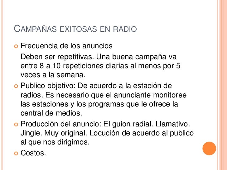 El Spot de Radio