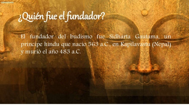 Resultado de imagen para quien es el fundador del budismo