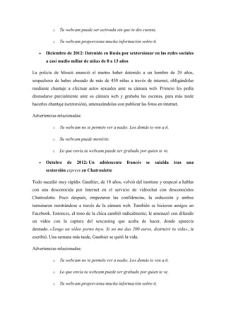 El buen uso de la web cam | PDF | Descarga Gratuita