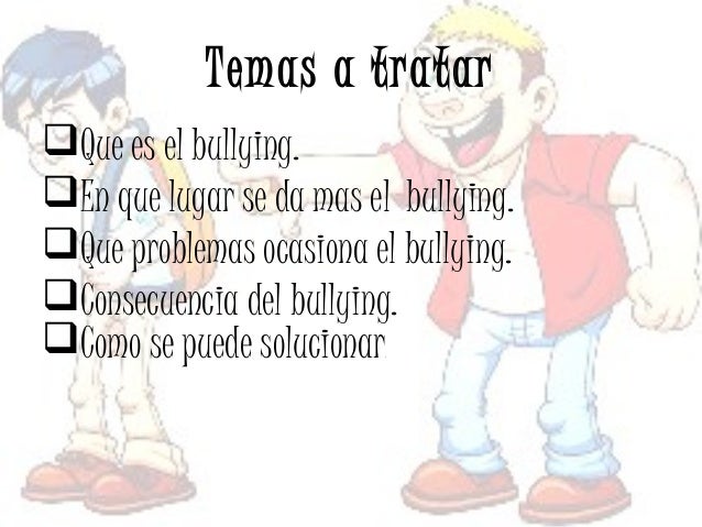 El bullying