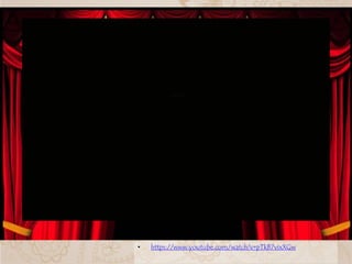 • https://www.youtube.com/watch?v=pTkB7vixXGw
 