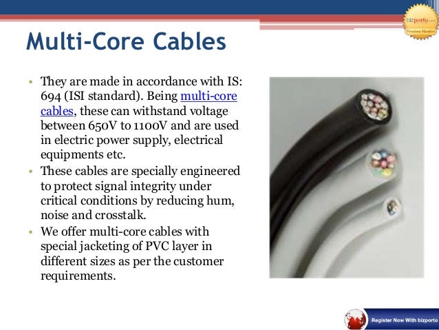 Single core vs multi core cable