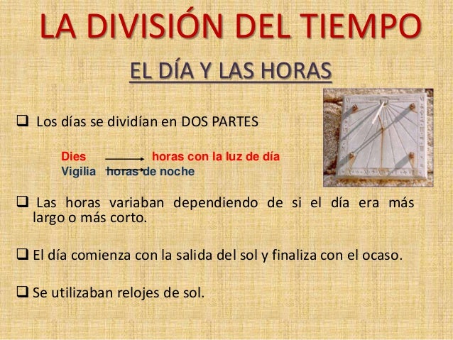 El Calendario Romano