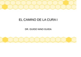 EL CAMINO DE LA CURA I
DR. GUIDO NINO GUIDA
 