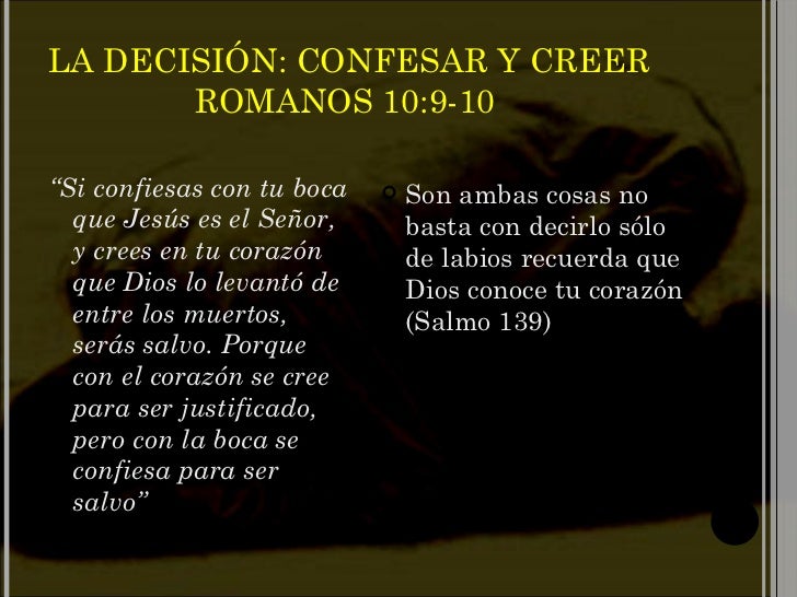 Resultado de imagen para romanos 10 9