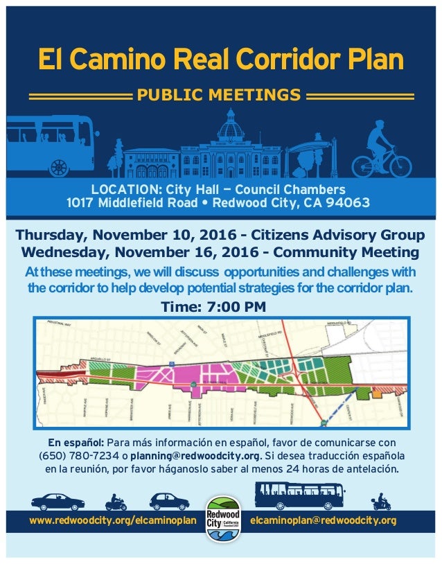 el camino meeting flyer el flyer en espanol