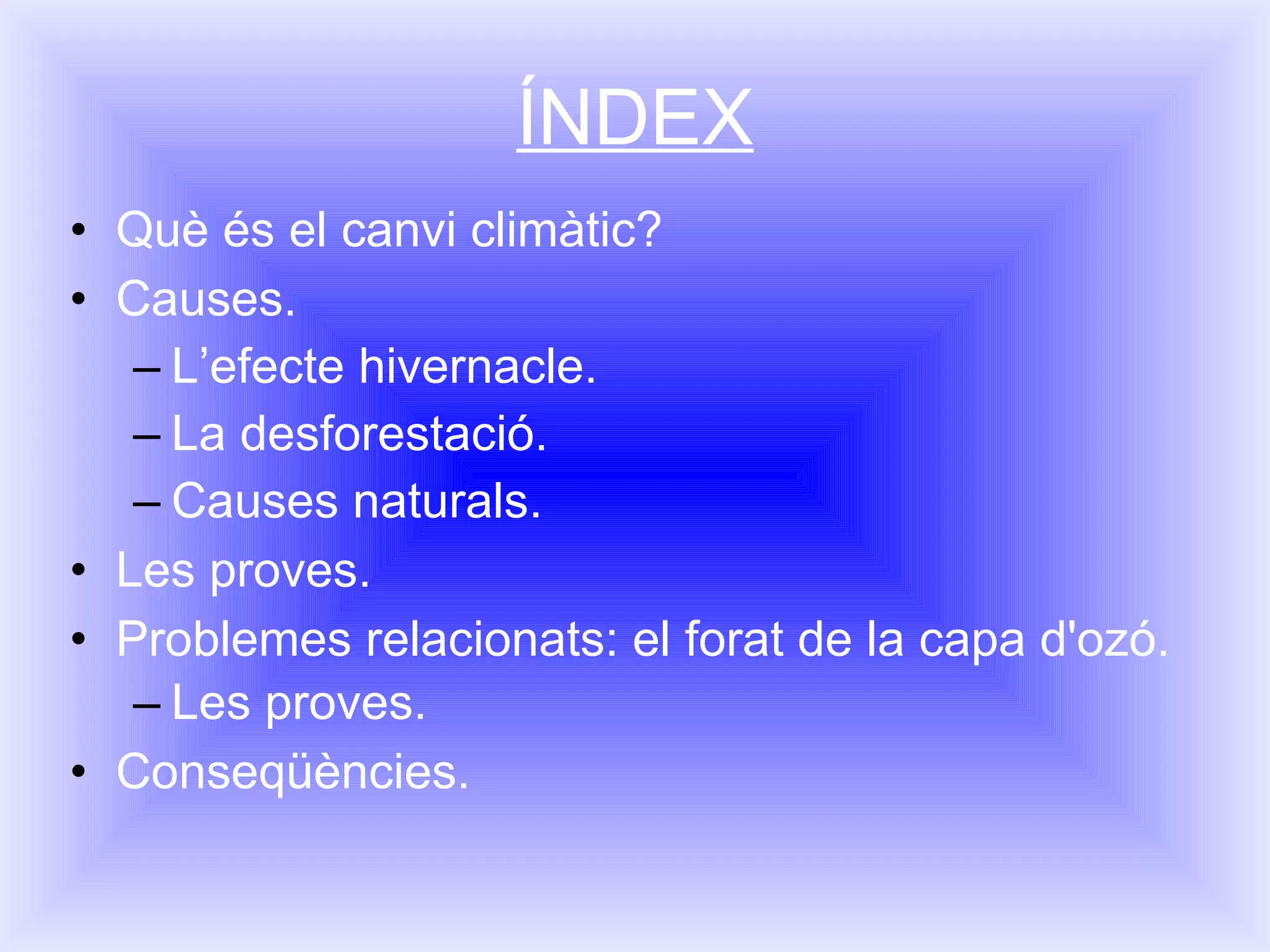 Limatic El Canvi Climatic | PPT