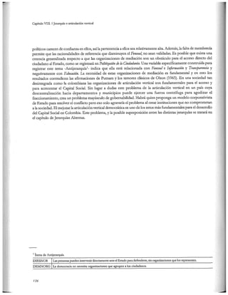 El capital social de Colombia