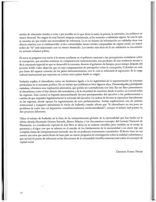 El capital social de Colombia