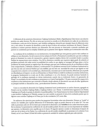 El capital social de Colombia