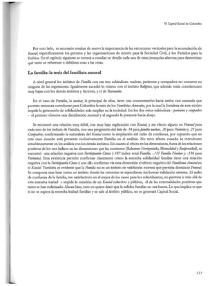 El capital social de Colombia