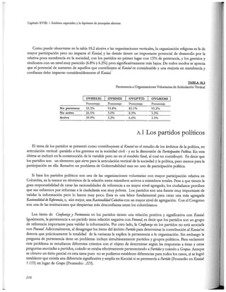 El capital social de Colombia