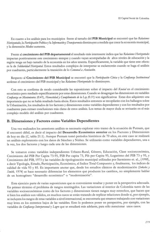 El capital social de Colombia