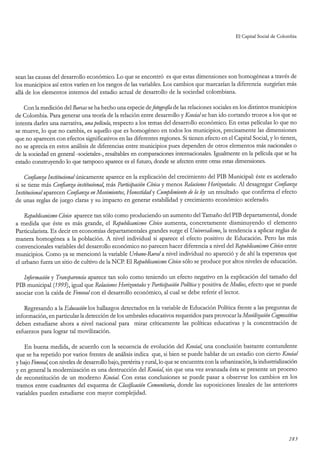 El capital social de Colombia