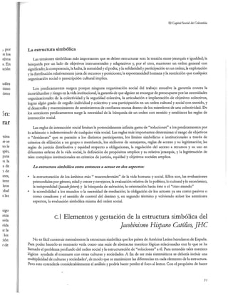 El capital social de Colombia