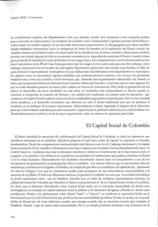 El capital social de Colombia