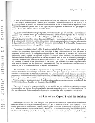 El capital social de Colombia