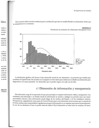 El capital social de Colombia