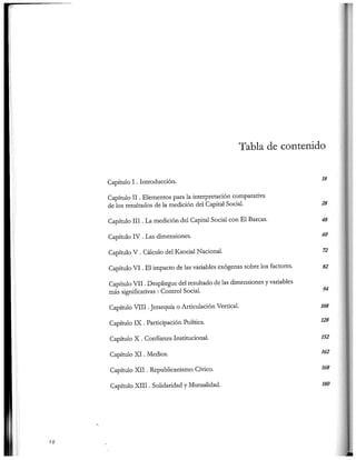 El capital social de Colombia