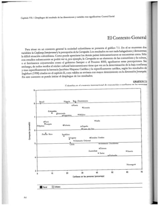 El capital social de Colombia
