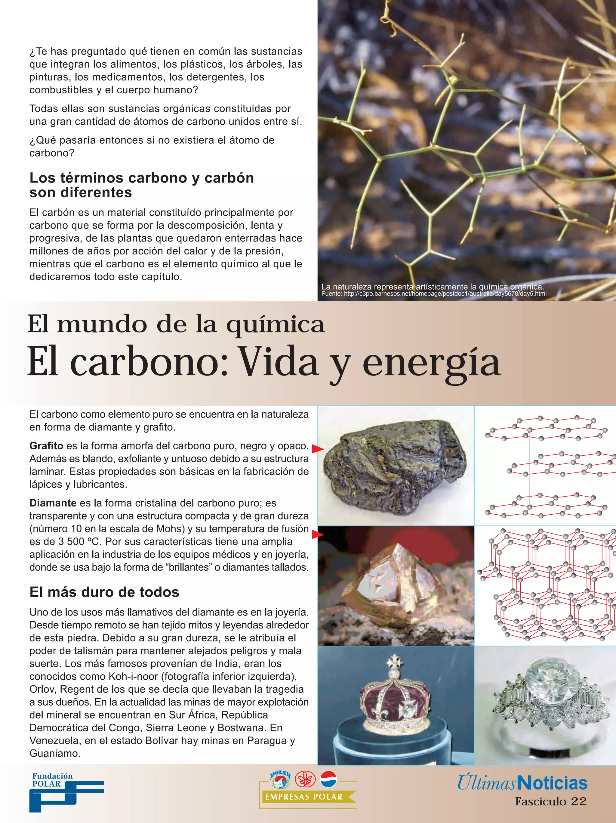 El carbono vida y energía PDF