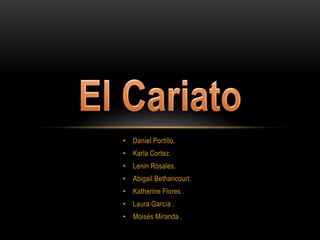 • Daniel Portillo.
• Karla Cortez.
• Lenin Rosales.
• Abigail Bethancourt.
• Katherine Flores .
• Laura García .
• Moisés Miranda .
 