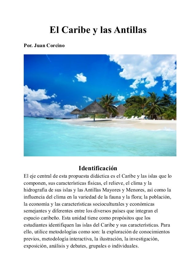 el tiempo en la antilla