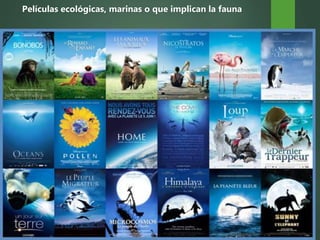 Películas ecológicas, marinas o que implican la fauna
 